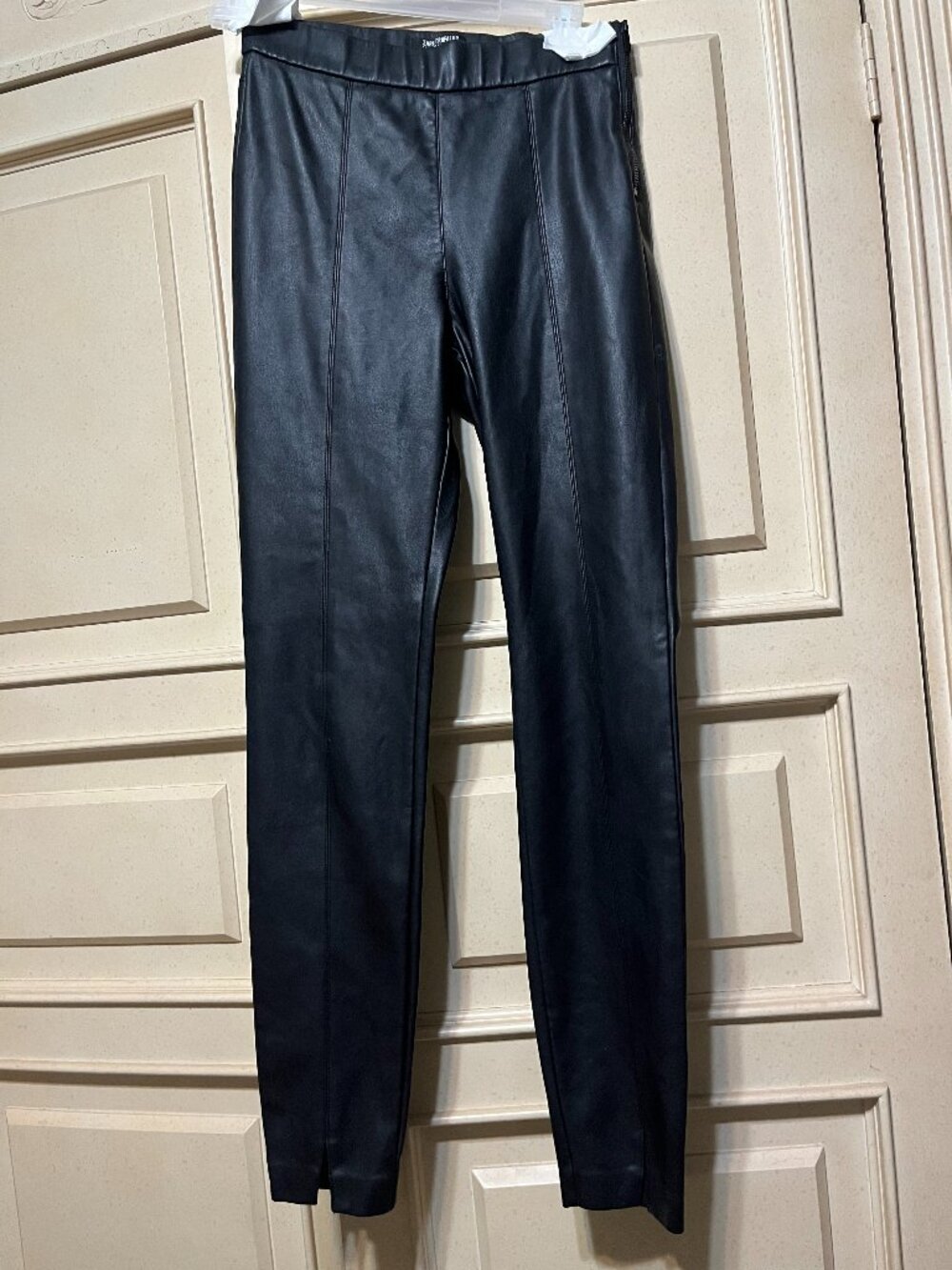 ZARA Faux‑Leather Legging Collection – Black (XS)